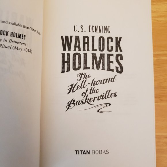 Warlock Holmes: The Hell-Hound of the Baskervilles by G.S. Denning (paperback) - Picture 4 of 5